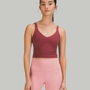 lululemon mulled wine align tank